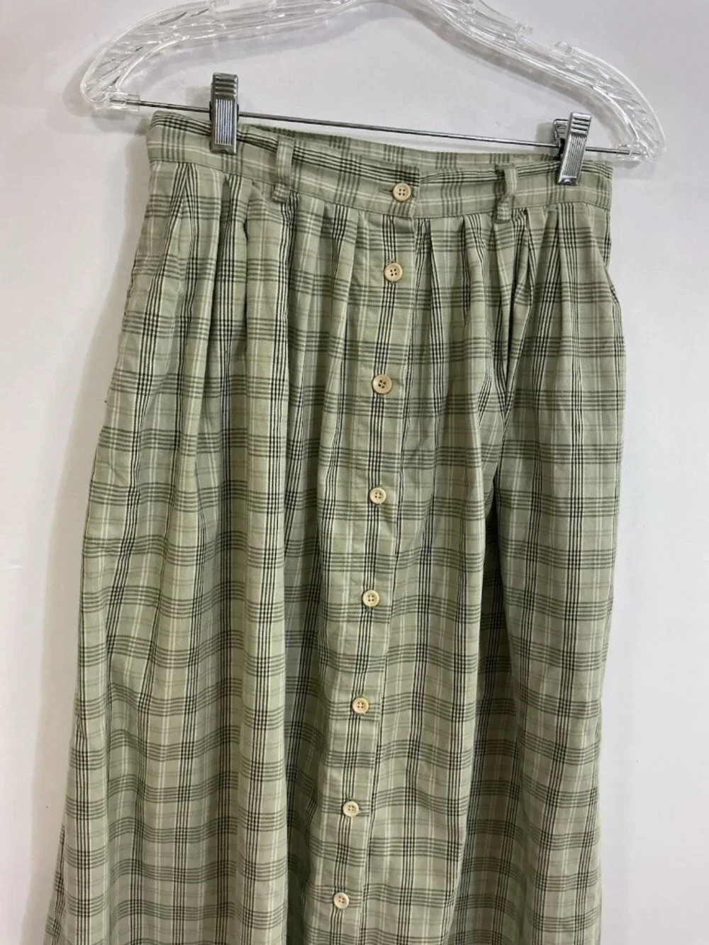 Smith & Hawken Plaid Maxi Skirt Y2K Preppy Academia Womens 10